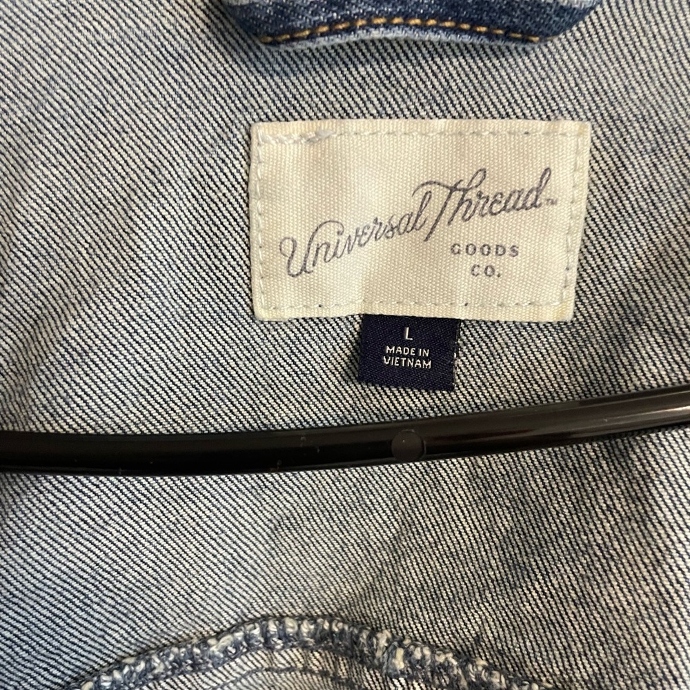 Universal Thread Denim Jacket, L - Picture 2 of 2
